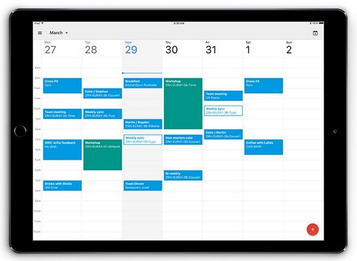 Luego de una larga espera el Calendario de Google ya disponible en iPad 1