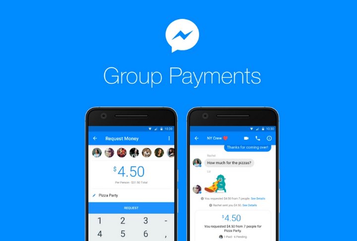 Facebook Messenger ahora permite hacer pagos de dinero en grupos