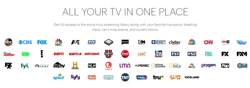 Hulu Live TV la respuesta de Hulu a Sling TV, Playstation Vue, DirecTV Now y Youtube TV 1