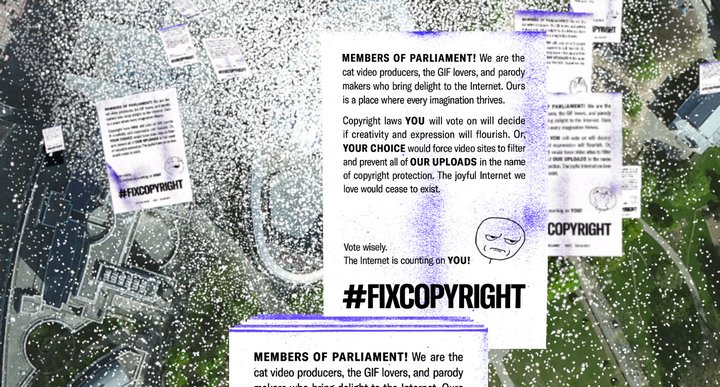 Mozilla y Moniker lanza Paperstorm para que legisladores europeos modernicen las leyes de derechos de autor