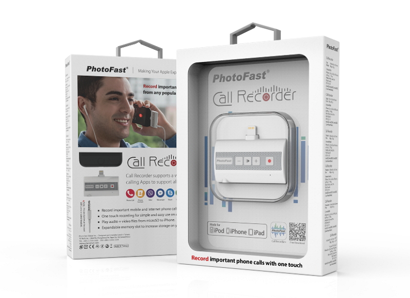 PhotoFast Call Recorder, nuevo dispositivo para grabar llamadas en iPhone y más