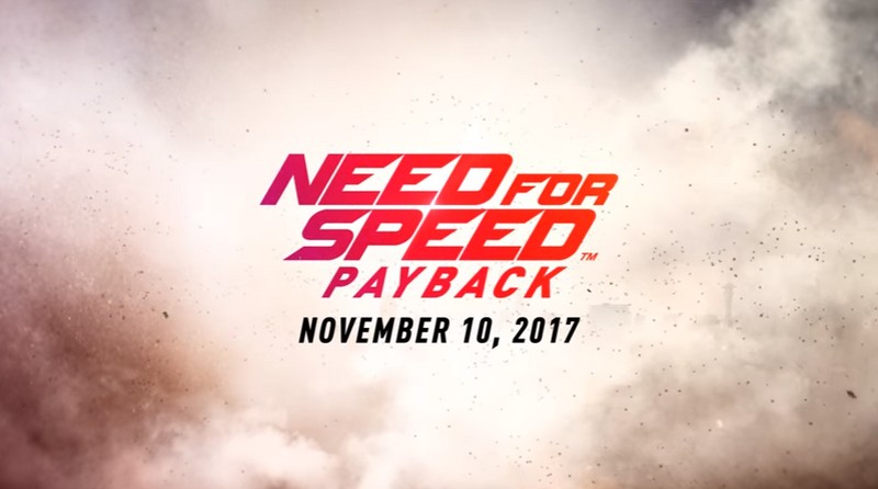 Anuncian Need For Speed Payback para el 10 de Noviembre y lanzan el tráiler revelación [Vídeo]