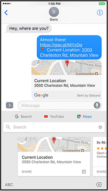 Google Gboard para iOS
