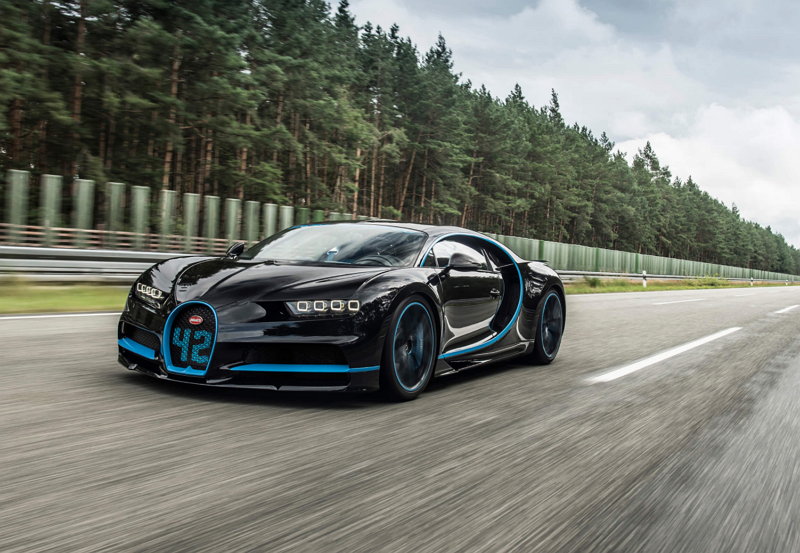 El Bugatti Chiron rompe récord de 0 a 400 a 0 KM/h en 41,96 segundos 1