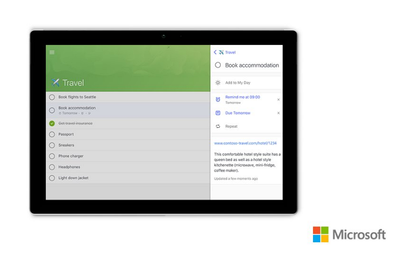 Microsoft To-Do ahora disponible para iPad 1