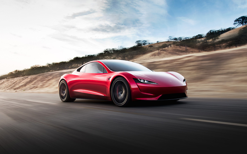 Anuncian el Tesla Roadster, un auto alucinante y muy veloz