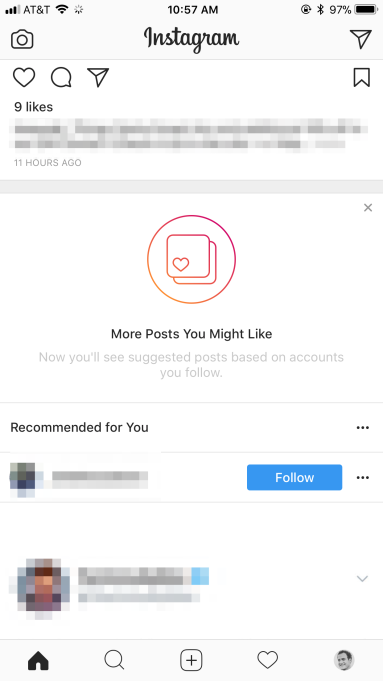 Instagram - Recomendado para Ti