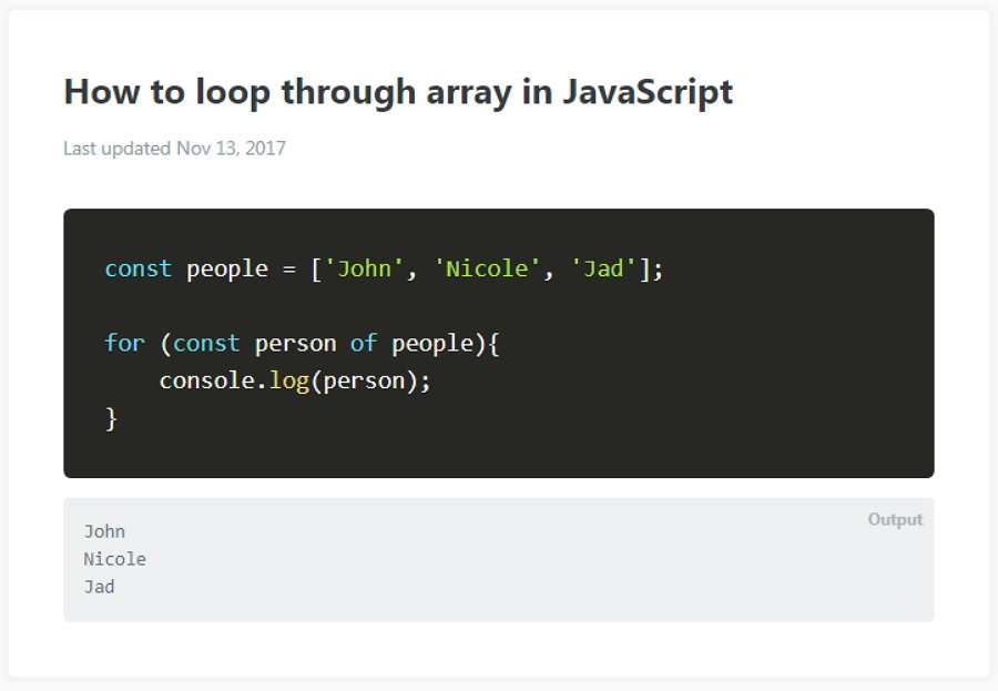 JavaScript Code to Go