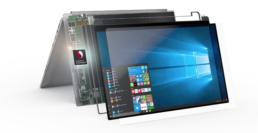 Microsoft y Qualcomm presentan las primeras laptops «siempre conectadas» con Windows 10 basadas en ARM