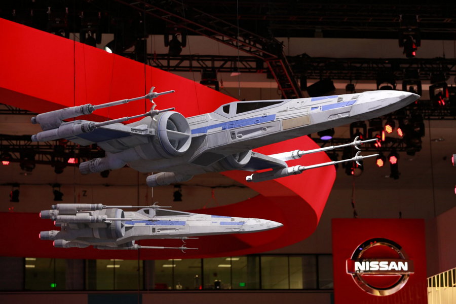 Nissan presenta un stand temático de Star Wars en el Auto Show de Los Ángeles