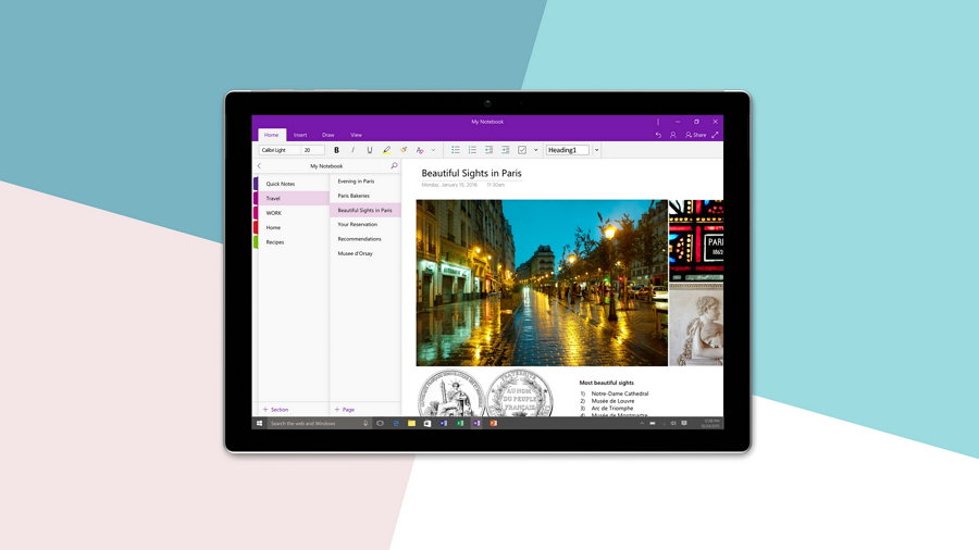 Nueva actualización de Microsoft OneNote para Windows 10 con grandes novedades