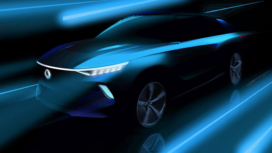 En el Salón del Automóvil de Ginebra SsangYong presentará el concepto eléctrico e-SIV – Aquí las primeras ilustraciones