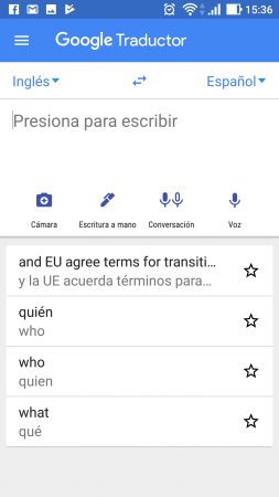 Cómo activar Google Translate sin conexión 1