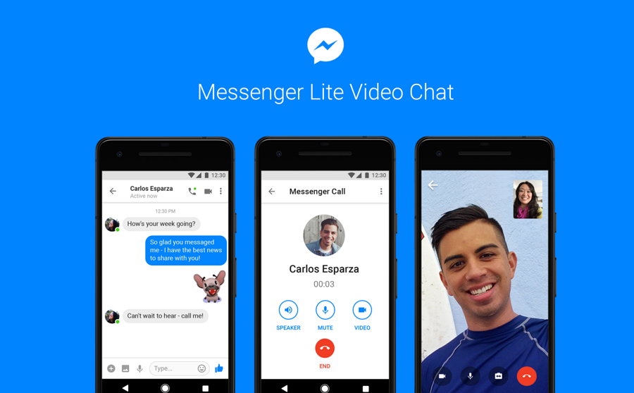 Messenger Lite - Vídeo Chats