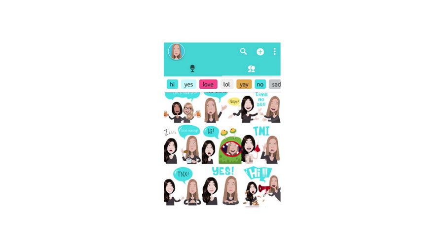 Mirror Emoji Keyboard permite crear un emoji con tu selfie y compartirlo a través de otras aplicaciones