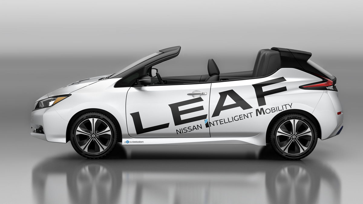 Nissan LEAF descapotable