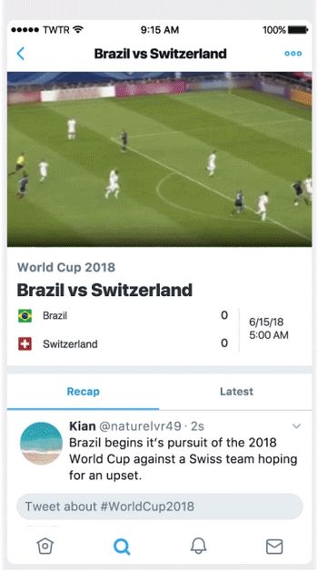 Twitter - Copa Mundial de Fútbol 2018