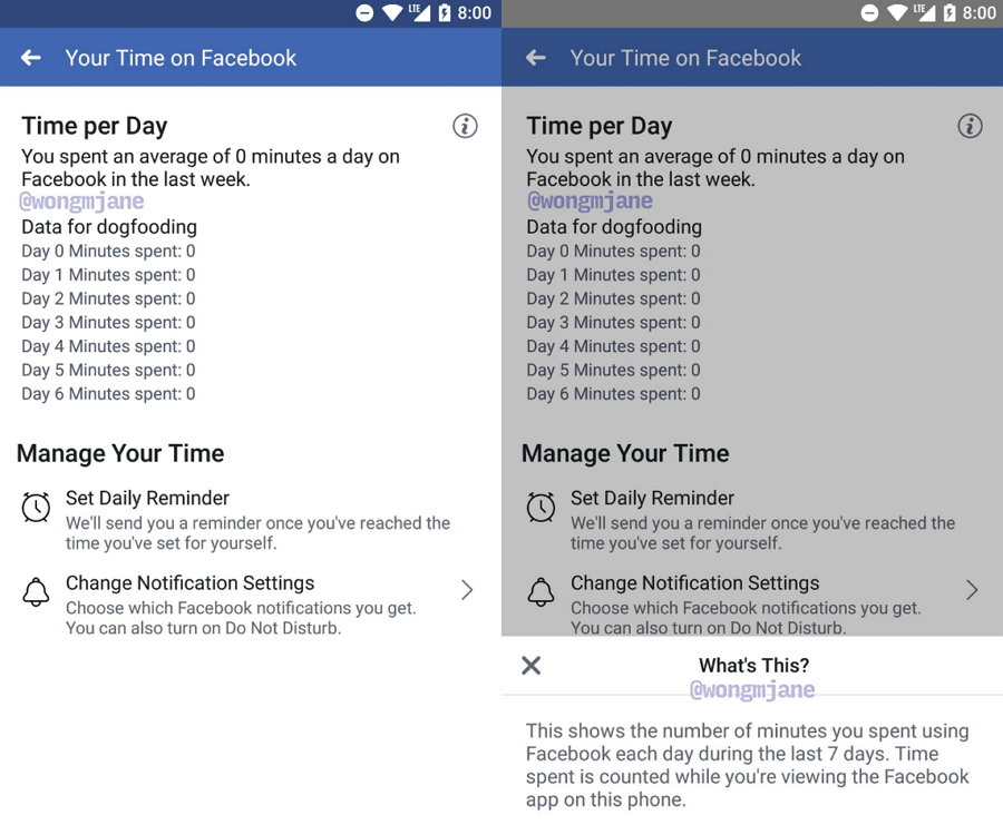 Facebook - Your Time on Facebook