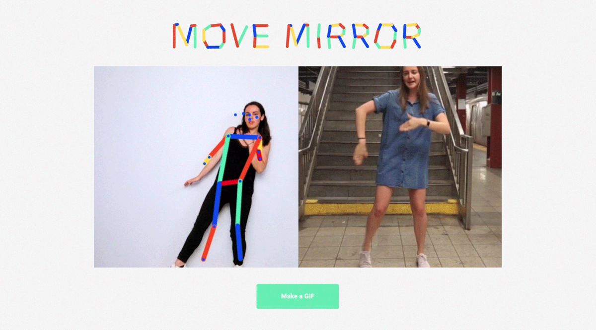 Google - Move Mirror