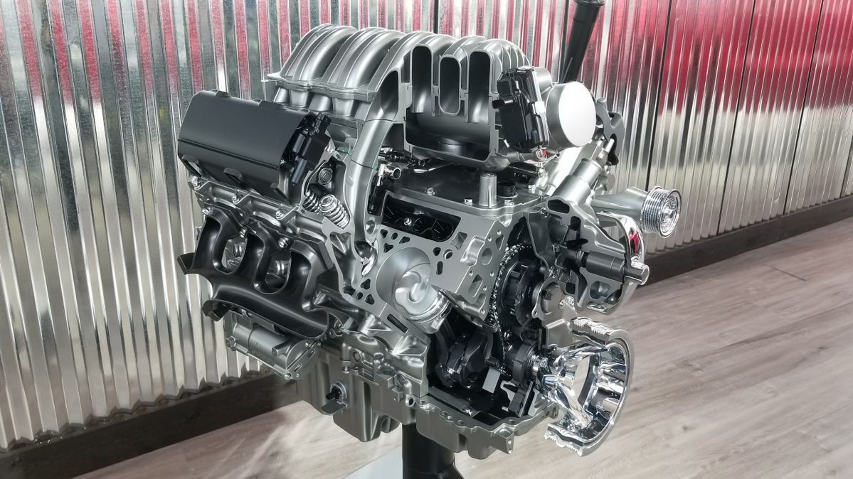 Motor de la 2019 Chevrolet Slverado