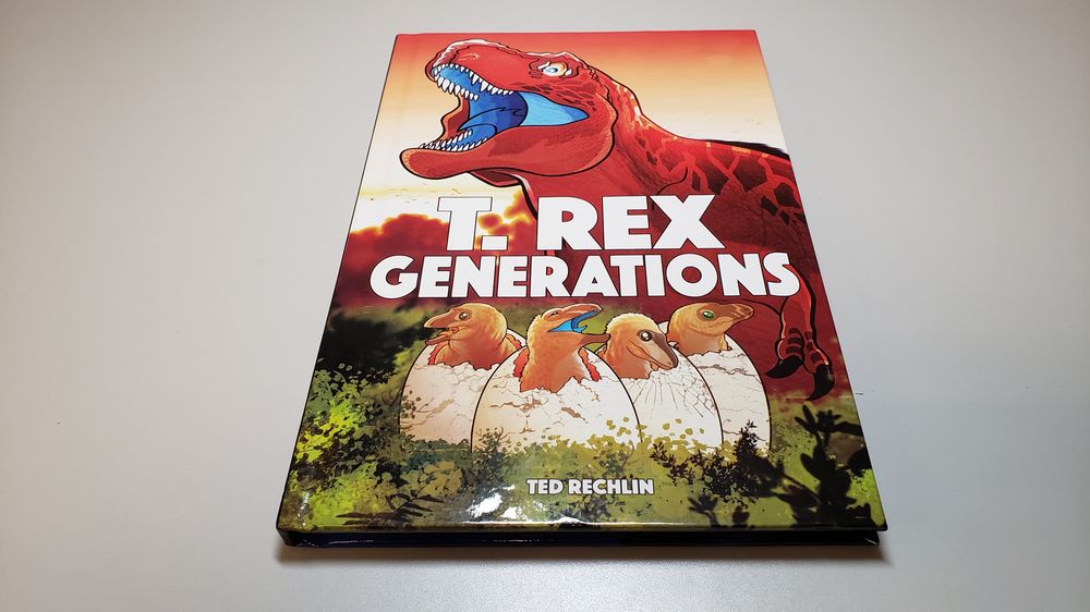 Review: T-Rex Generations, novela gráfica apasionante sobre la vida de los T-Rex, basada en ciencia