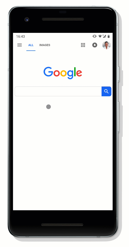 Google Search - Controles de Actividad