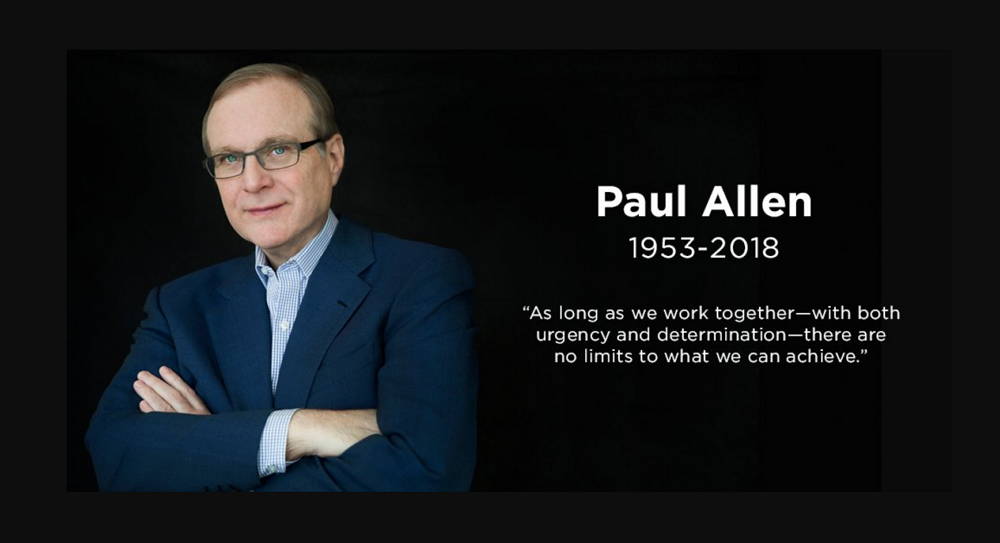 A los 65 años de edad muere Paul G. Allen co-fundador de Microsoft