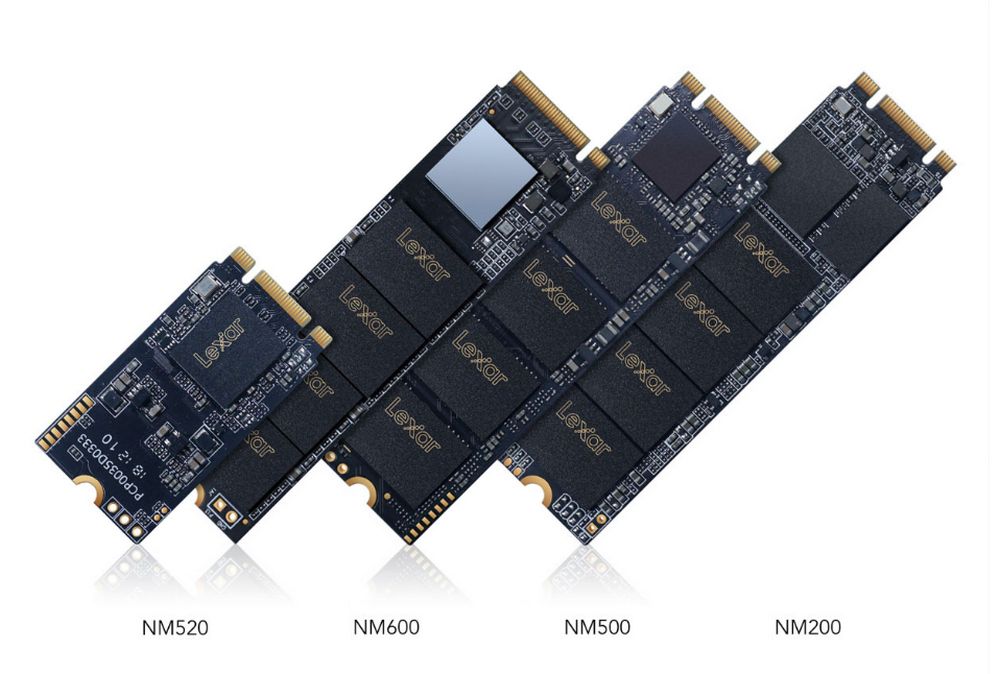 Lexar anuncia una nueva serie de SSDs: M.2 NM  de alto rendimiento #CES2019