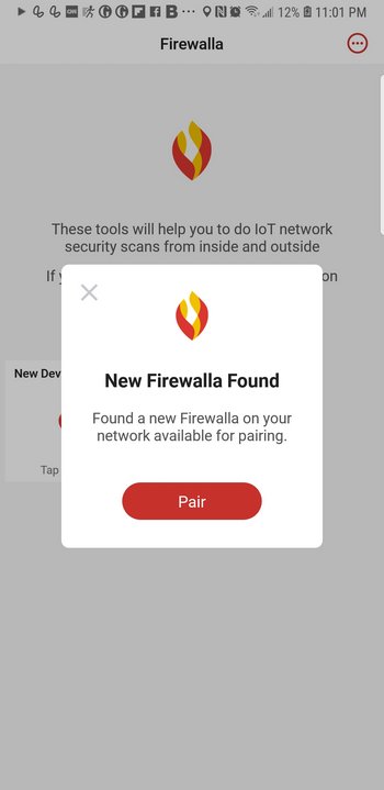Aplicación Firewalla para Android