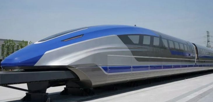 China presenta prototipo de tren bala flotante con velocidades de 600 km/h