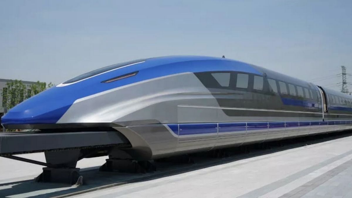 China presenta prototipo de tren bala flotante con velocidades de 600 km/h