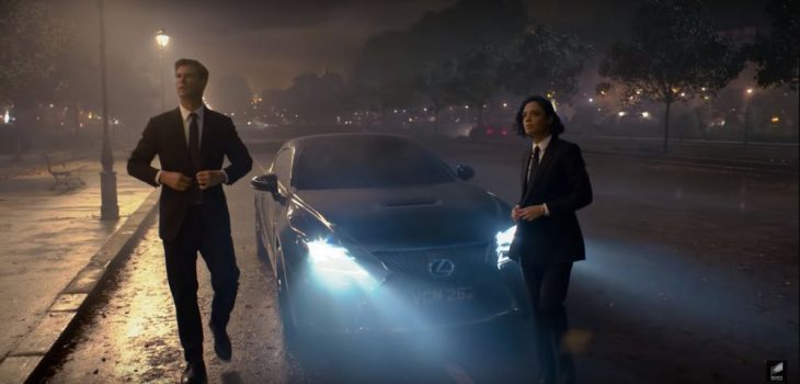 Vehículos de Lexus son parte importante en Men in Black: International