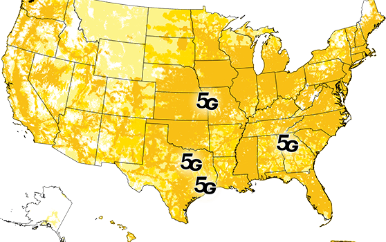 Sprint anuncia el lanzamiento de Sprint 5G en 4 áreas importantes de Estados Unidos