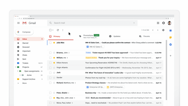 Gmail - Correo Electrónico Dinámico
