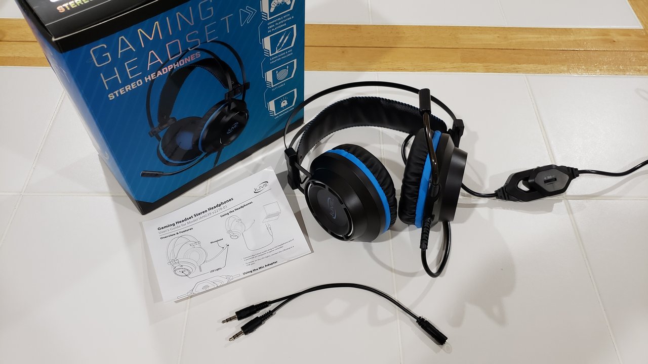 iLive Gaming Headset IAHG39B - Review: auriculares para juegos con muy buen sonido y asequibles (PC, Xbox, PS4 ) 1