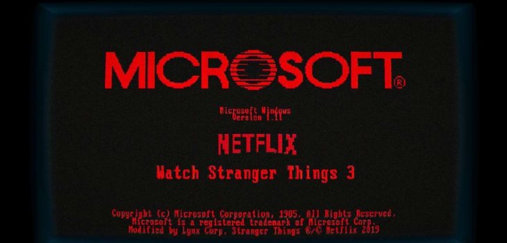Windows 1 ya en la tienda de Microsoft, ligado a la serie Stranger Things