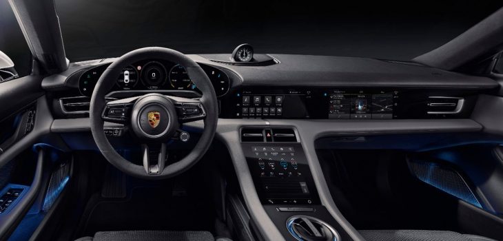 Este es el Interior del nuevo Porsche Taycan!