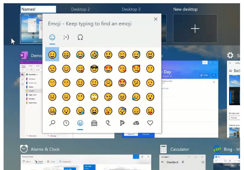 Windows 10 Insider Preview - Escritorios Virtuales