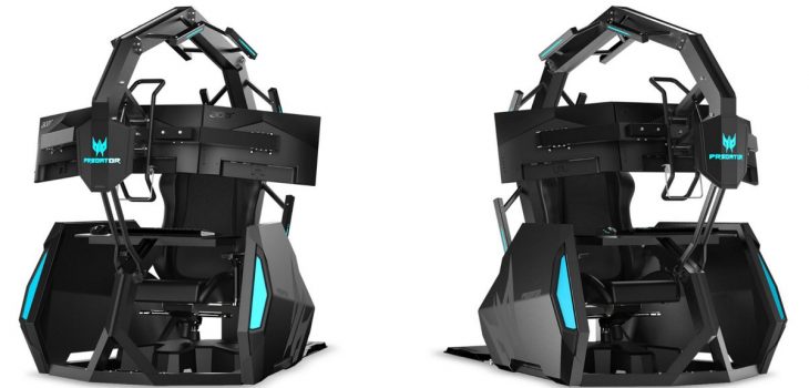 Acer Predator Thronos Air, una nueva silla avanzada para juegos a 13.999 dólares