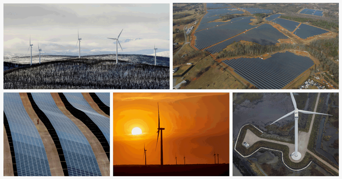 Google - Proyectos de Energía Renovable en distintas regiones del planeta