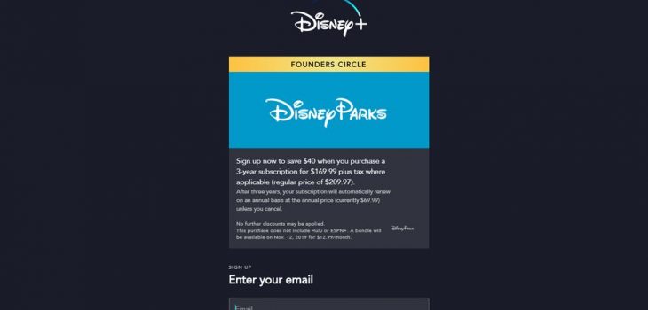 Nueva y mejor oferta para Disney+: 3 años por 169,99 dólares!