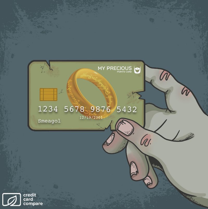 Lord of the Ring Credit Card - Ilustraciones
