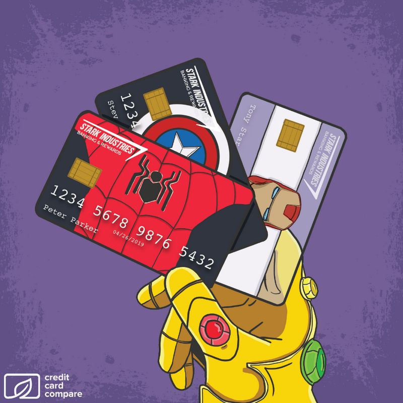 Marvel Credit Card - ilistraciones