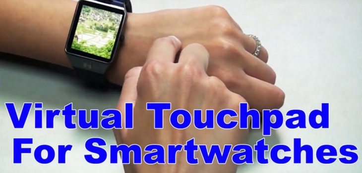 Patentan panel táctil virtual que mejora la interacción con pantallas de relojes inteligentes
