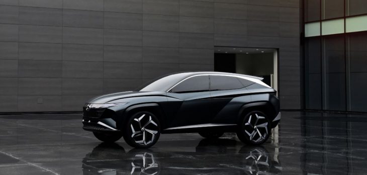 Hyundai Vision T es un nuevo concepto deportivo y sensual de SUV híbrido enchufable