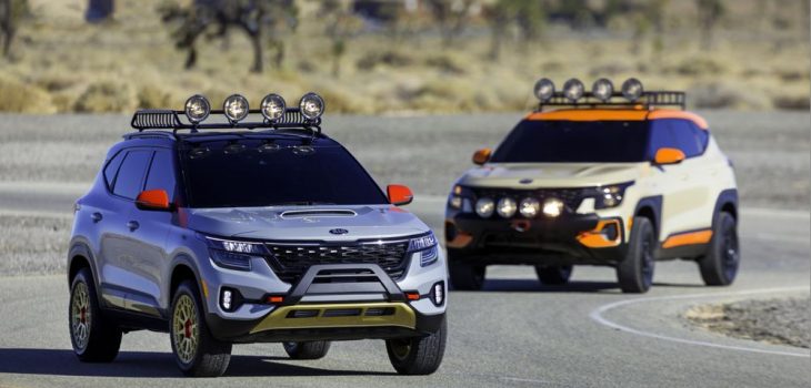 Kia Seltos X-Line Trail Attack y Urban, dos conceptos de SUV pequeñas para estilos de vida activos