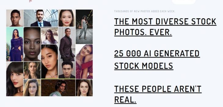 GenerativePhotos te ofrece más de 25.000 imágenes gratis de personas que no existen generadas por IA