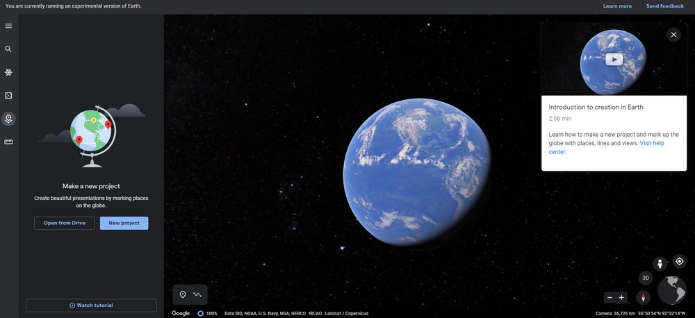 Google Earth - Herramientas de Creación