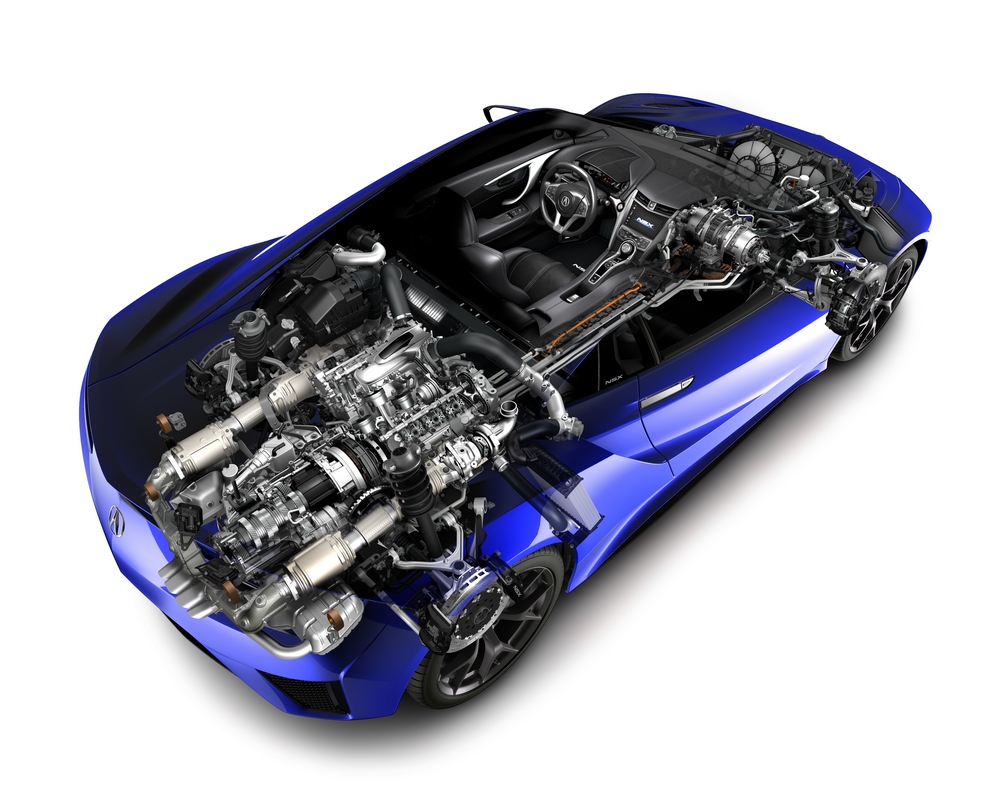 Acura NSX 2020 - Motor