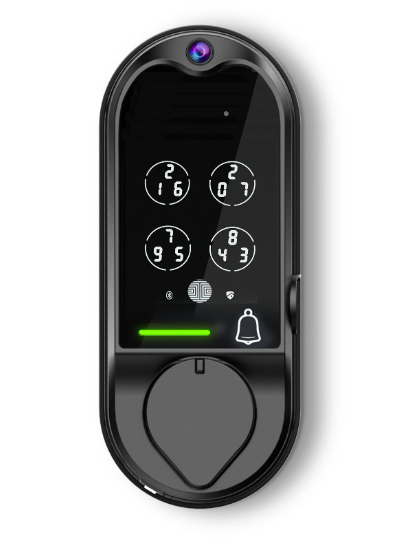 Lockly Vision, una cerradura inteligente con timbre y vídeo cámara